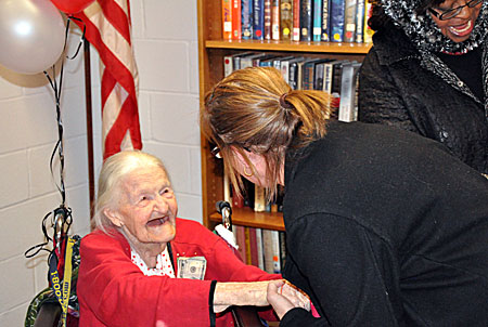 Hambrick-Middle-Pilgrim-Place-100th-Birthday-Party-for-Resident-Iris-Parton