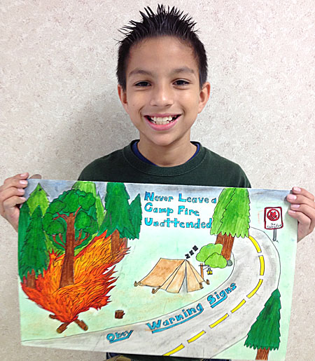 Kujawa-Elementary-Annual-Fire-Prevention-Poster-Contest-Student-Alexander-Garza-1