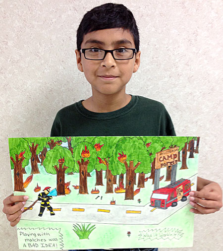 Kujawa-Elementary-Annual-Fire-Prevention-Poster-Contest-Student-Bryan-Tejada-1